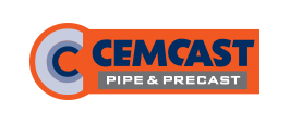 cemcast pipe and precast logo