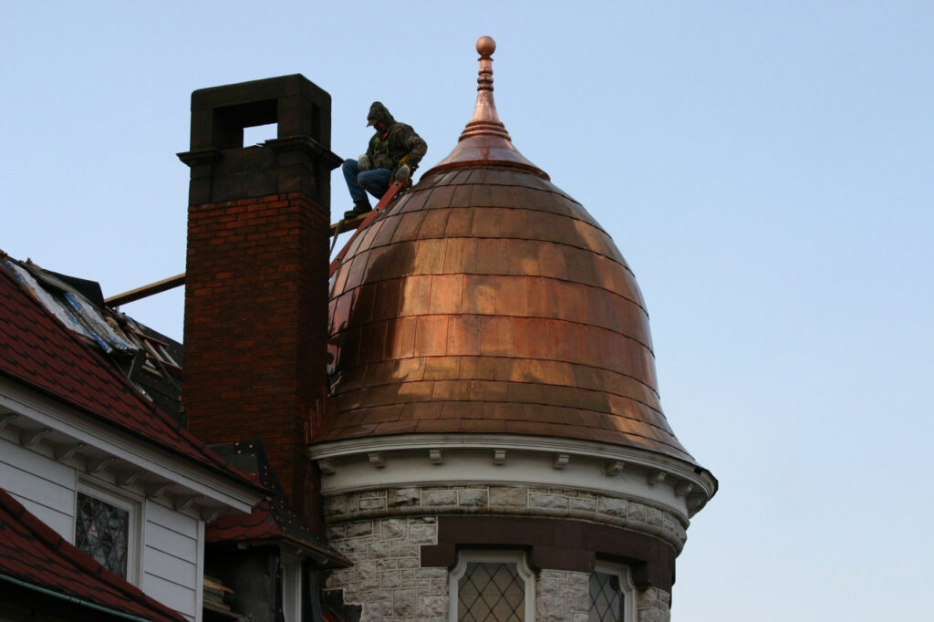 heidler roofing restoration project 