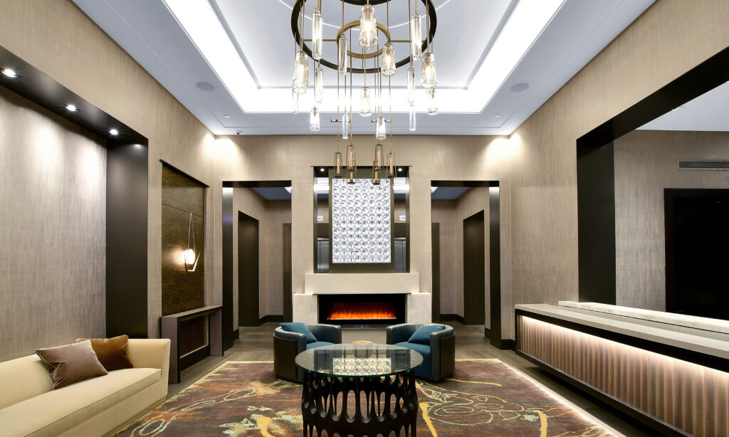 interior design of lobby
