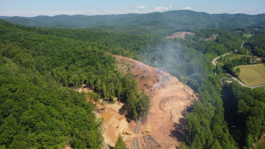 Branch Civil project near Lovers Leap