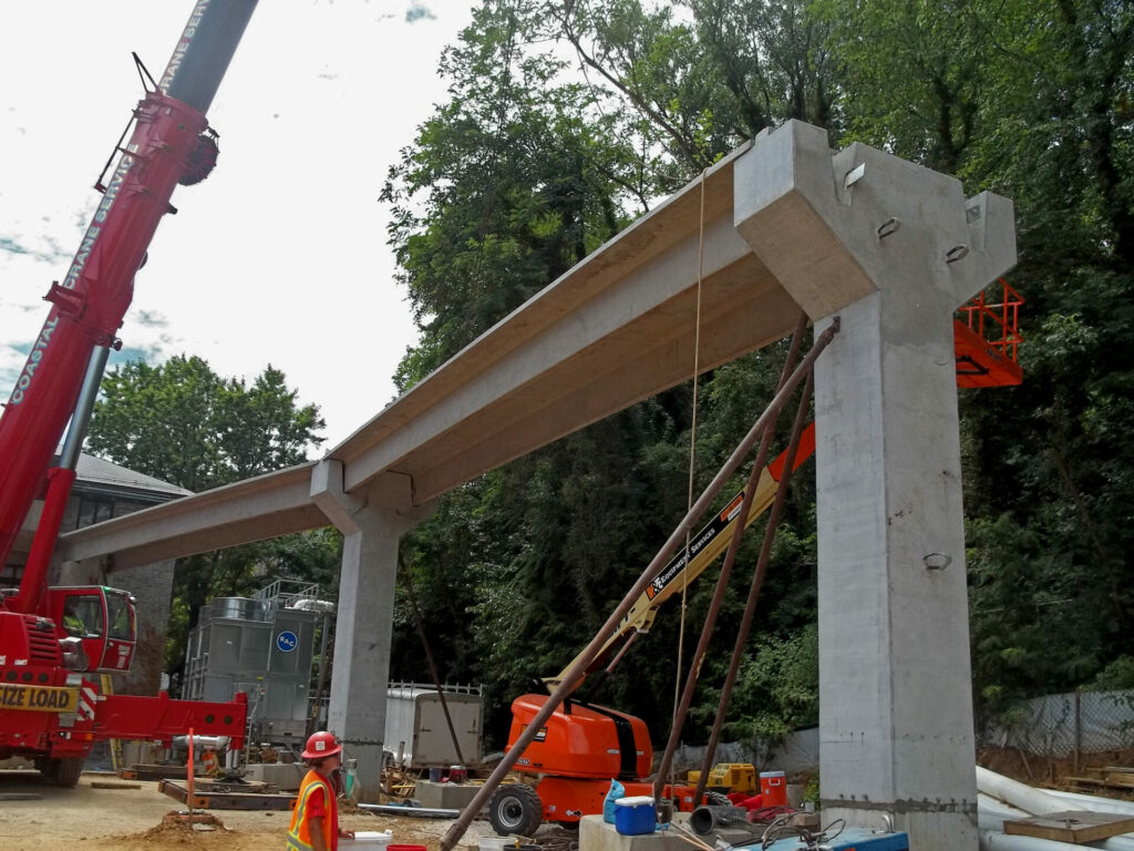 Concrete Building Systems bridge project underway