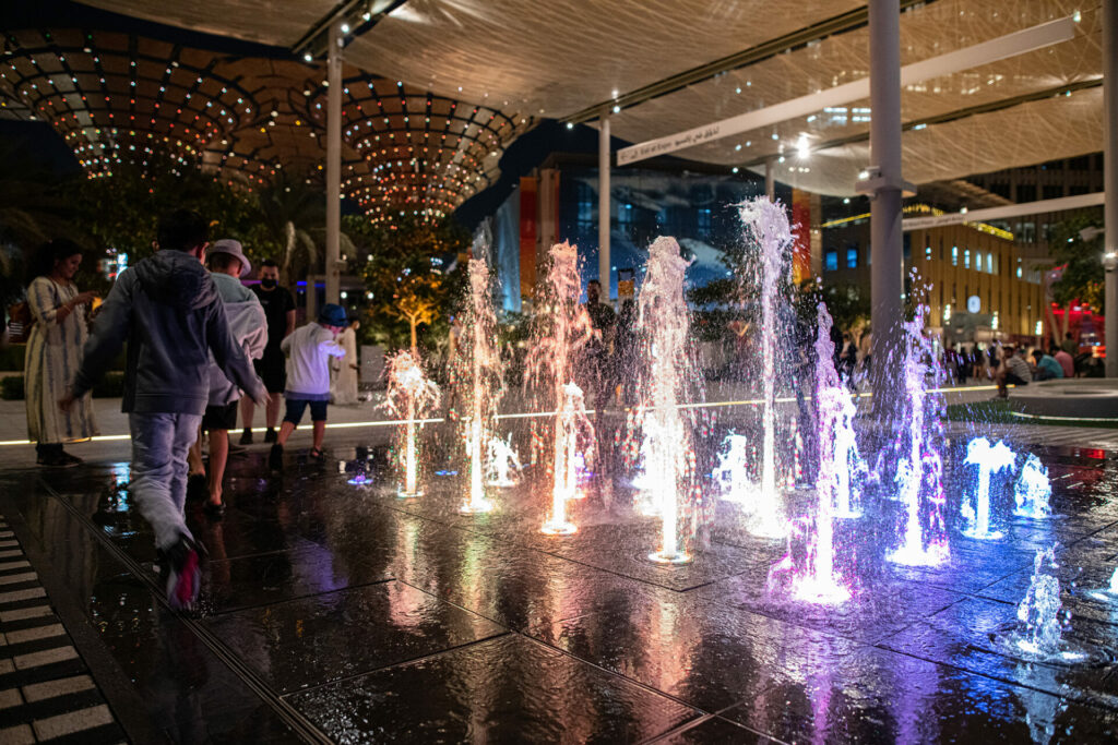Crystal Fountains - Expo 2020 Dubai