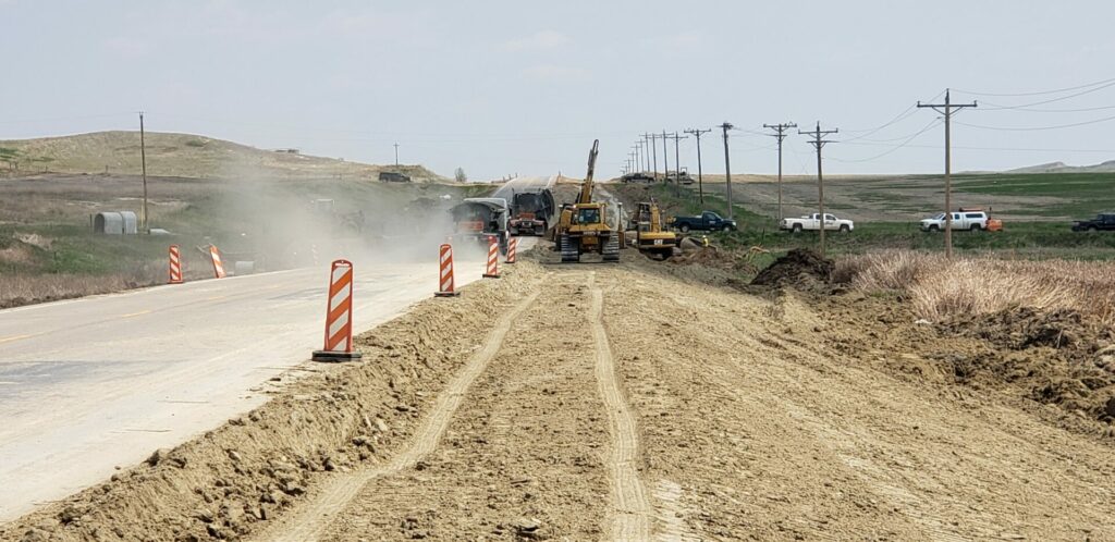 R.J. Zavoral & Sons construction site road paving equipment